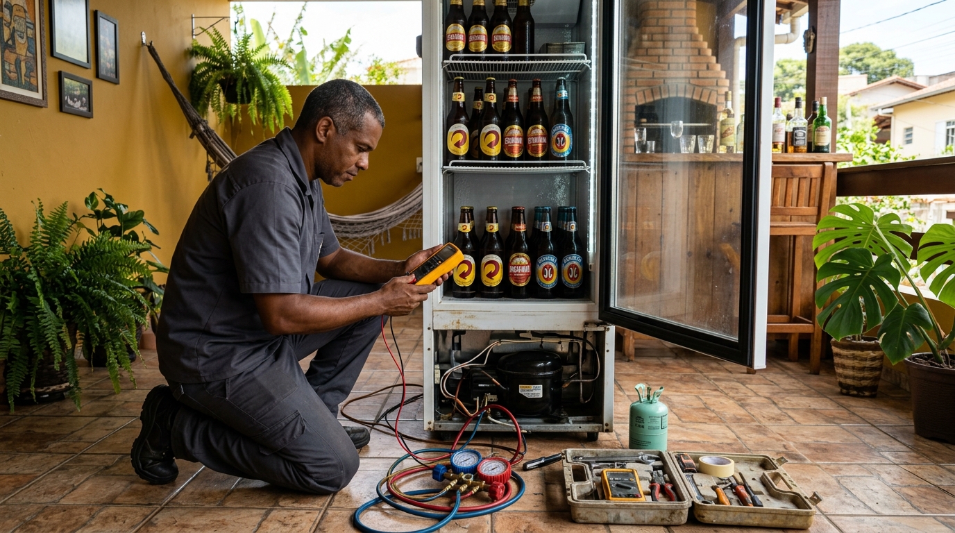Conserto de Cervejeira em Americana-SP