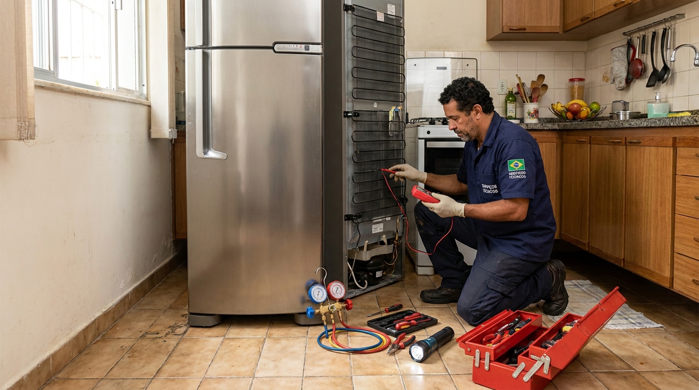 Manutenção na refrigeração em Americana-SP